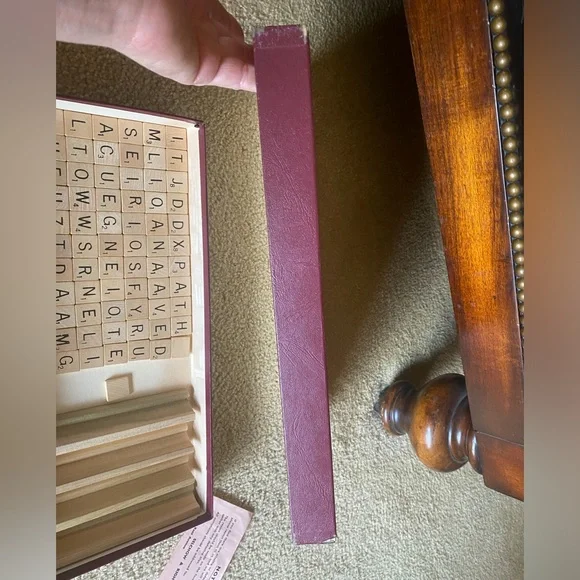 Rare Vintage Scrabble Board Game Selchow & Righter Co. 1948, 1949, 1953 Complete